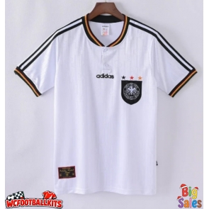 Germany 1996 Retro Home Shirt Men Short Sleeve