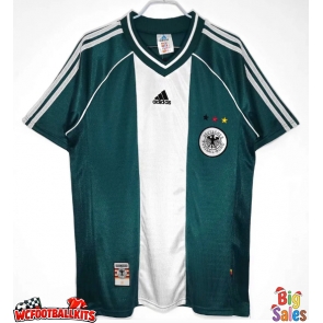 Germany 1998 Retro Away Shirt Men Short Sleeve