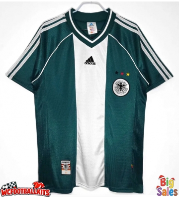 Germany 1998 Retro Away Shirt Men Short Sleeve