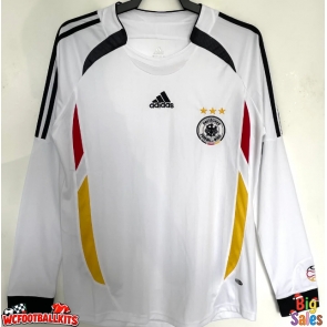 Germany 2006 Retro Home Shirt Men Long Sleeve