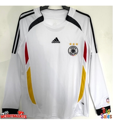 Germany 2006 Retro Home Shirt Men Long Sleeve