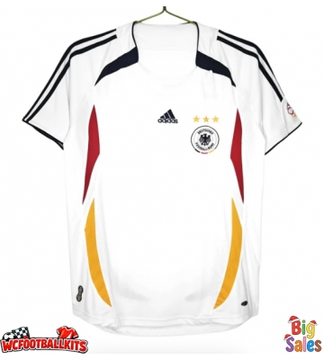 Germany 2006 Retro Home Shirt Men Short Sleeve
