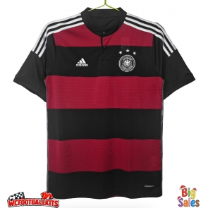 Germany 2014 Retro Away Shirt Men Short Sleeve