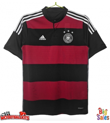 Germany 2014 Retro Away Shirt Men Short Sleeve