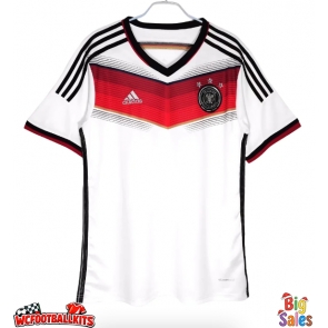 Germany 2014 Retro Home Shirt Men Short Sleeve