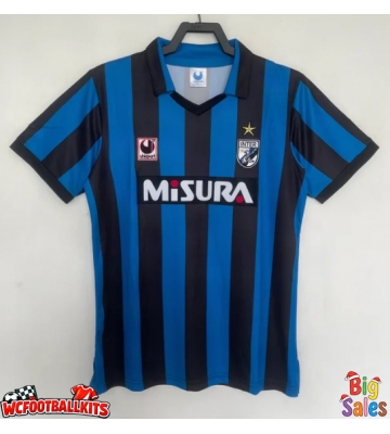 Inter Milan 1988-1990 Retro Home Shirt Men Short Sleeve