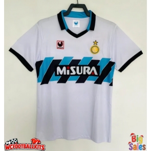 Inter Milan 1990-1991 Retro Away Shirt Men Short Sleeve