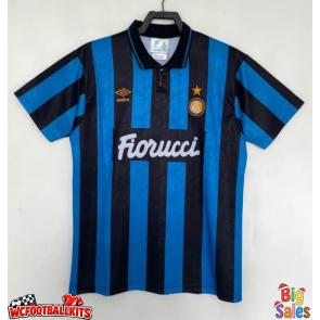 Inter Milan 1992-1994 Retro Home Shirt Men Short Sleeve