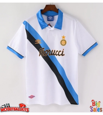 Inter Milan 1994-1995 Retro Away Shirt Men Short Sleeve