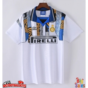 Inter Milan 1995-1996 Retro Away Shirt Men Short Sleeve