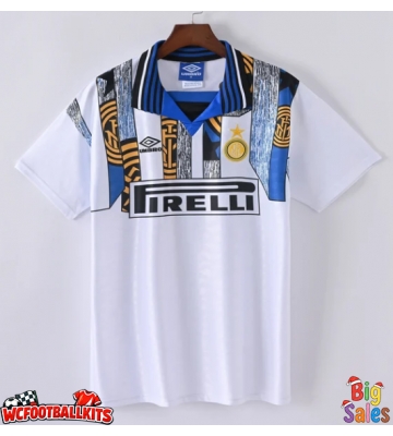 Inter Milan 1995-1996 Retro Away Shirt Men Short Sleeve
