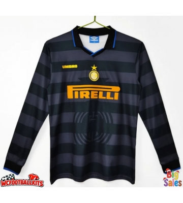 Inter Milan 1997-1998 Retro Third Shirt Men Long Sleeve