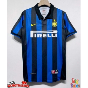 Inter Milan 1998-1999 Retro Home Shirt Men Short Sleeve