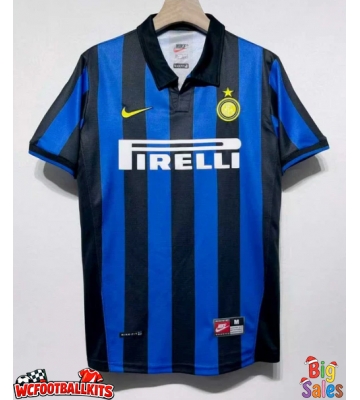 Inter Milan 1998-1999 Retro Home Shirt Men Short Sleeve