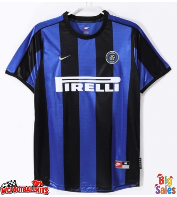 Inter Milan 1999-2000 Retro Home Shirt Men Short Sleeve