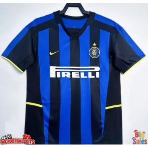 Inter Milan 2002-2003 Retro Home Shirt Men Short Sleeve
