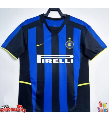 Inter Milan 2002-2003 Retro Home Shirt Men Short Sleeve