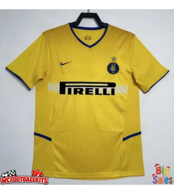 Inter Milan 2002-2003 Retro Third Shirt Men Short Sleeve