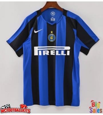 Inter Milan 2004-2005 Retro Home Shirt Men Short Sleeve