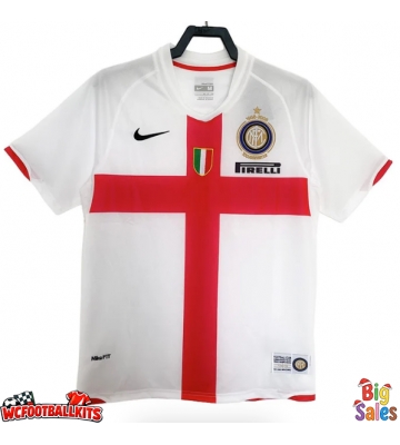Inter Milan 2007-2008 Retro Away Shirt Men Short Sleeve