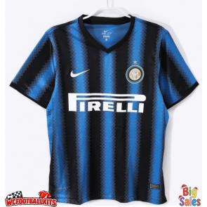 Inter Milan 2010-2011 Retro Home Shirt Men Short Sleeve