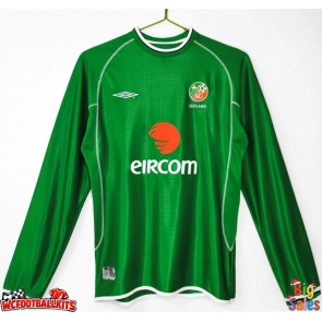 Ireland 2002 Retro Home Shirt Men Long Sleeve