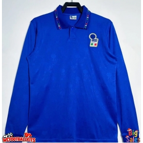 Italy 1994 Retro Home Shirt Men Long Sleeve
