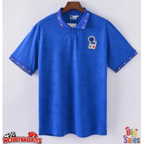 Italy 1994 Retro Home Shirt Men Short Sleeve