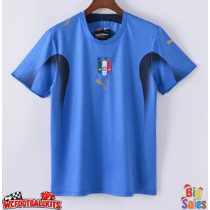 Italy 2006 Retro Home Shirt Men Short Sleeve