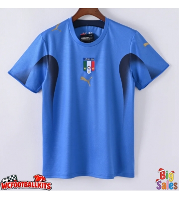 Italy 2006 Retro Home Shirt Men Short Sleeve