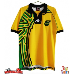 Jamaica 1998 Retro Home Shirt Men Short Sleeve