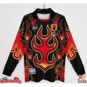 Japan 1998 Goalkeeper Retro Home Shirt Men Long Sleeve