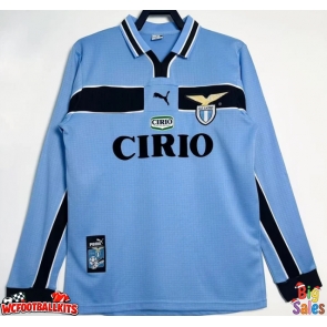 Lazio 1998-1999 Retro Home Shirt Men Long Sleeve