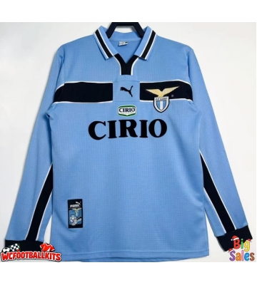 Lazio 1998-1999 Retro Home Shirt Men Long Sleeve