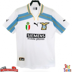 Lazio 2000-2001 Centenary Retro Shirt Men Short Sleeve