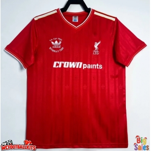 Liverpool 1986-1987 Retro Home Shirt Men Short Sleeve