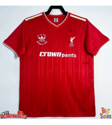 Liverpool 1986-1987 Retro Home Shirt Men Short Sleeve