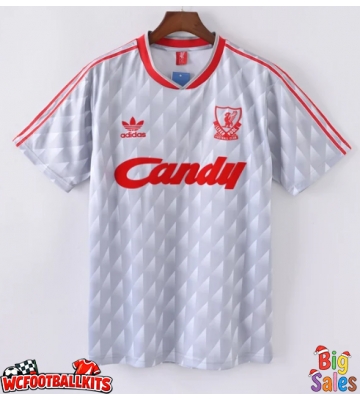 Liverpool 1989-1991 Retro Away Shirt Men Short Sleeve