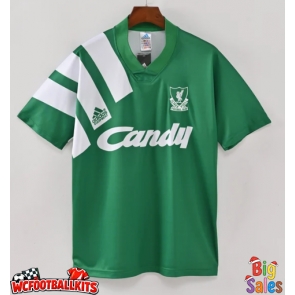 Liverpool 1991-1992 Retro Away Shirt Men Short Sleeve
