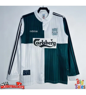Liverpool 1995-1996 Retro Away Shirt Men Long Sleeve