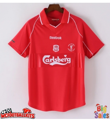 Liverpool 2000-2001 Retro Home Shirt Men Short Sleeve