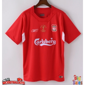 Liverpool 2004-2005 Retro Home Shirt Men Short Sleeve