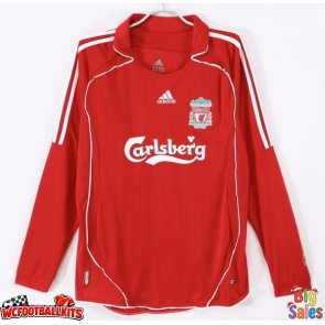 Liverpool 2006-2007 Retro Home Shirt Men Long Sleeve