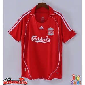 Liverpool 2006-2007 Retro Home Shirt Men Short Sleeve