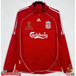 Liverpool 2006-2008 Champions League Retro Home Shirt Men Long Sleeve