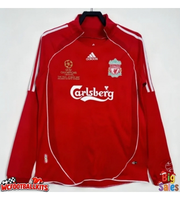 Liverpool 2006-2008 Champions League Retro Home Shirt Men Long Sleeve