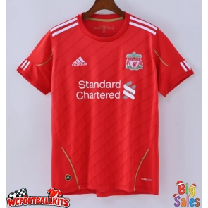 Liverpool 2010-2011 Retro Home Shirt Men Short Sleeve