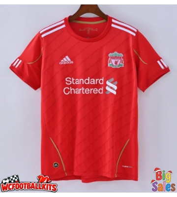 Liverpool 2010-2011 Retro Home Shirt Men Short Sleeve