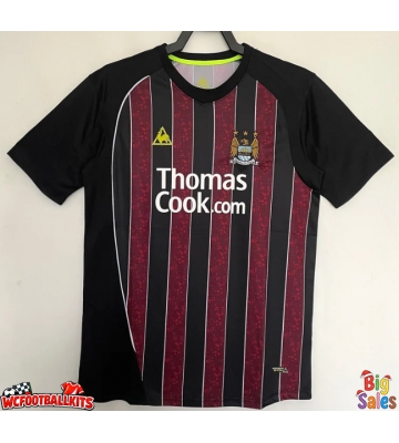 Manchester City 2008-2009 Retro Away Shirt Men Short Sleeve
