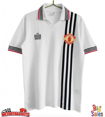 Manchester United 1975-1980 Retro Away Shirt Men Short Sleeve